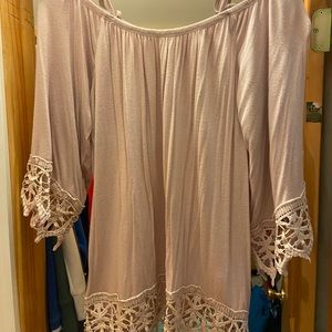 Off the shoulder lush top